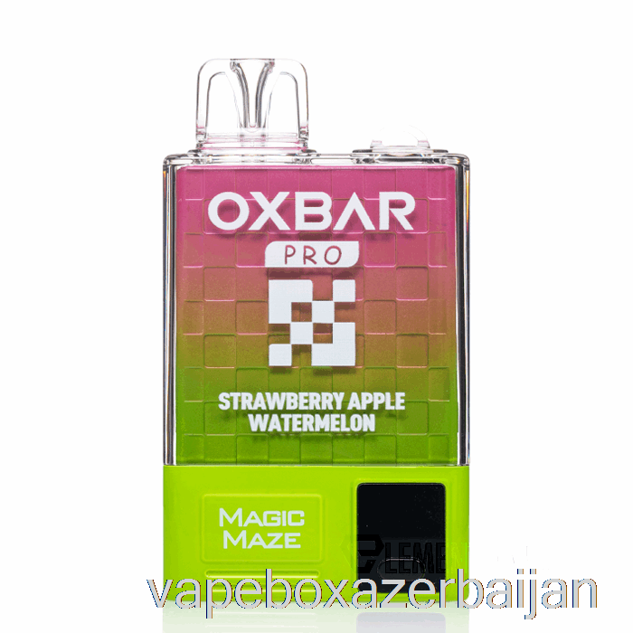 E-Juice Vape OXBAR Magic Maze Pro 10000 Disposable Strawberry Apple Watermelon - Pod Juice